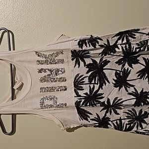 Pink, size xs, oversized tank